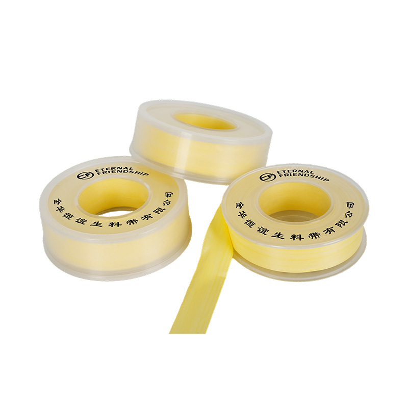 黄线密封 PTFE 水管工胶带